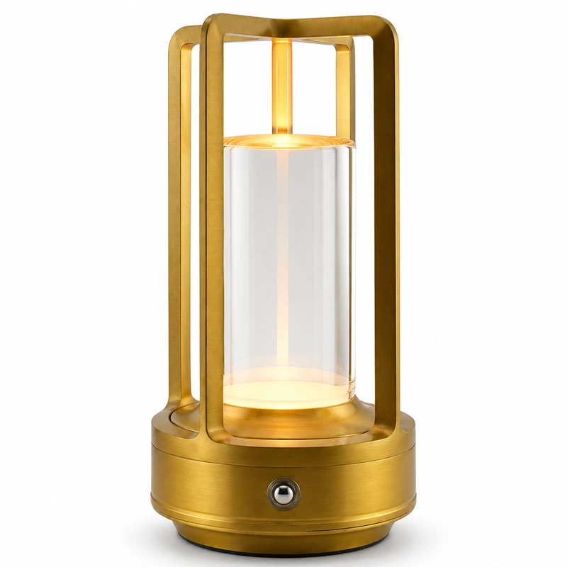 چراغ رومیزی شارژی لومیز مدل Crystal Lantern