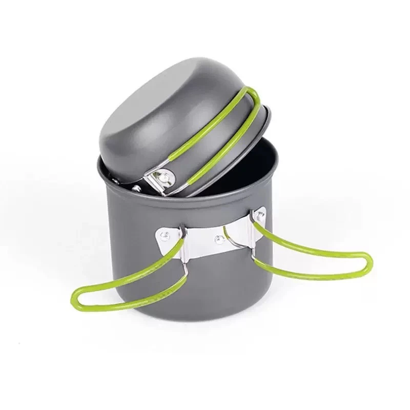 مجموعه ظروف سفری 2 نفره مدل TCS به همراه سر شعله