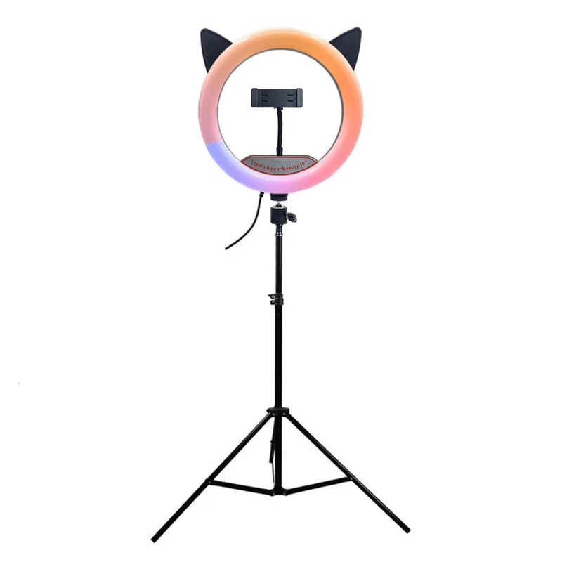 رینگ لایت مدل CM26-RGB NEW K