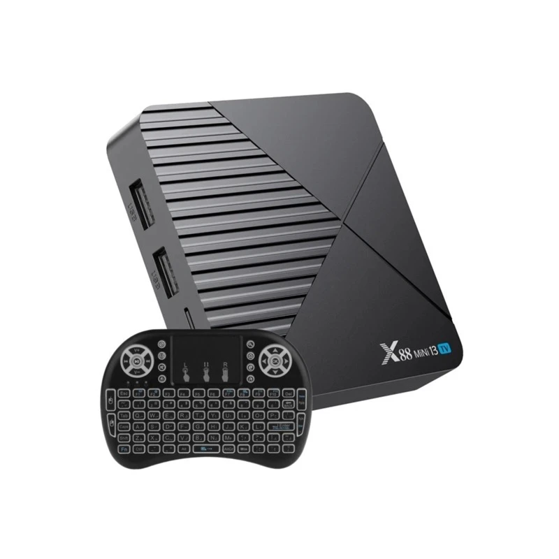 اندروید باکس مدل X8mini31 32/4GB به همراه کیبورد بیسیم