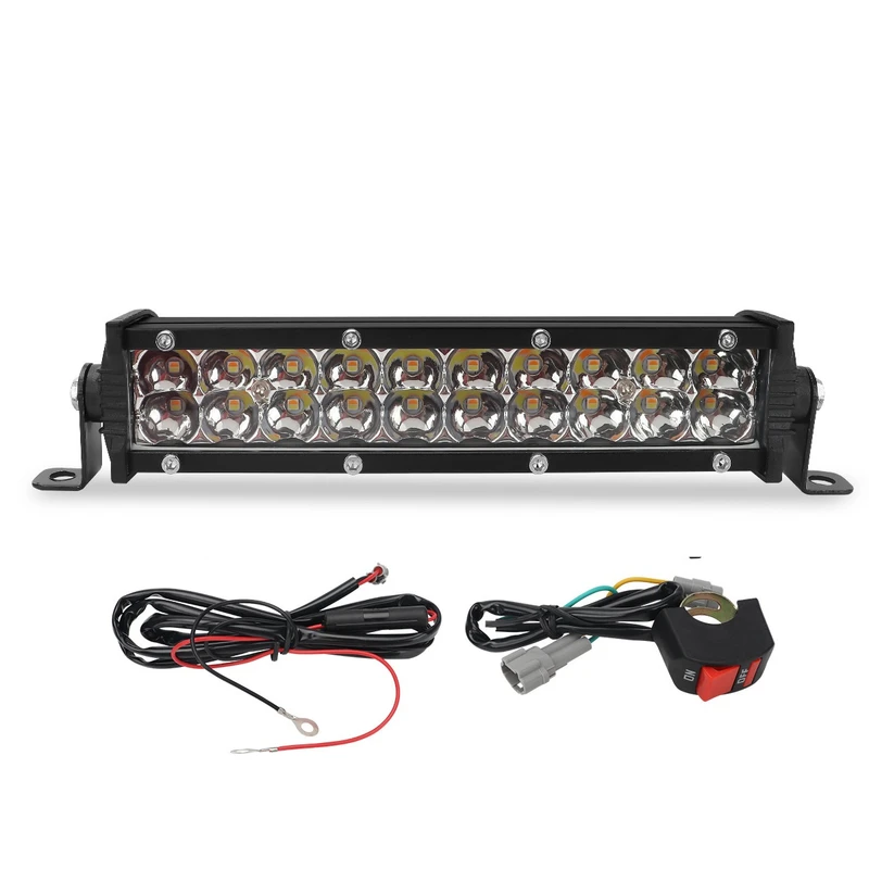 چراغ لایت بار آفرودی خودرو و موتور سیکلت اسنو کمپ مدل Light Bar Mini