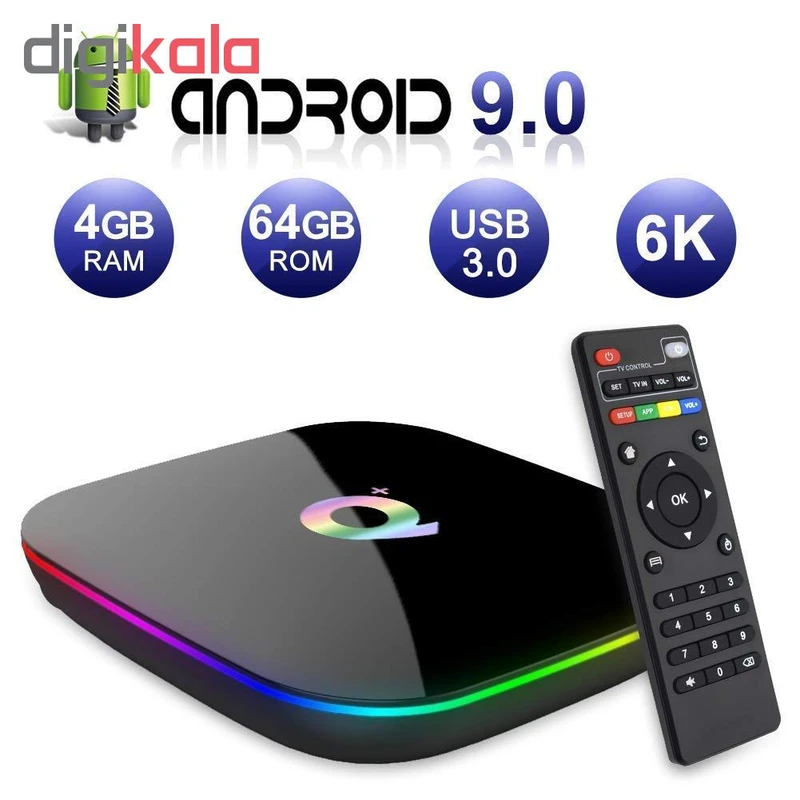 اندروید باکس کیو پلاس مدل Nano CLassic