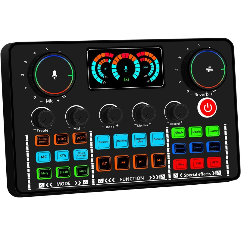 کارت صدا استودیو مدل V98-RGB