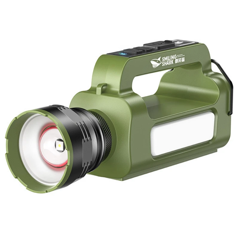 نورافکن دستی اسمایلینگ شارک مدل ST-5130A با نور مهتابی