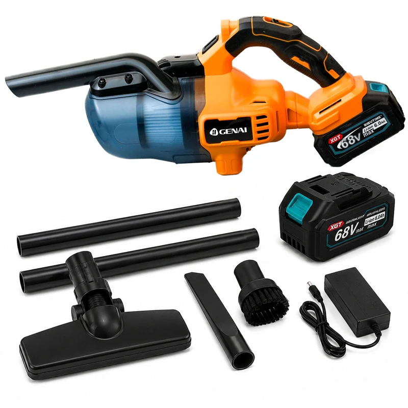 جارو شارژی جنای مدل Cordless Dry Hand Vacuum توان 300 وات