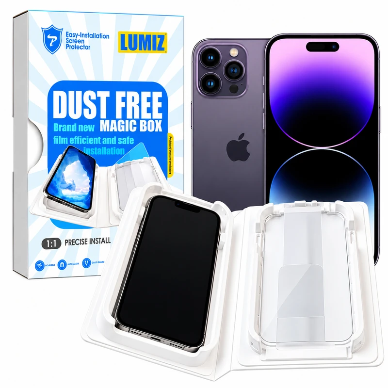 محافظ صفحه نمایش مدل EASY-INSTALL مناسب برای گوشی موبایل ایفون  iphone 14 Pro Max 