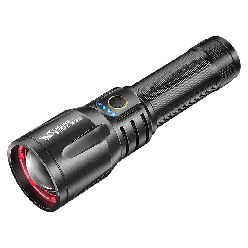 چراغ قوه دستی اسمایلینگ شارک مدل SD-7008 با نور مهتابی