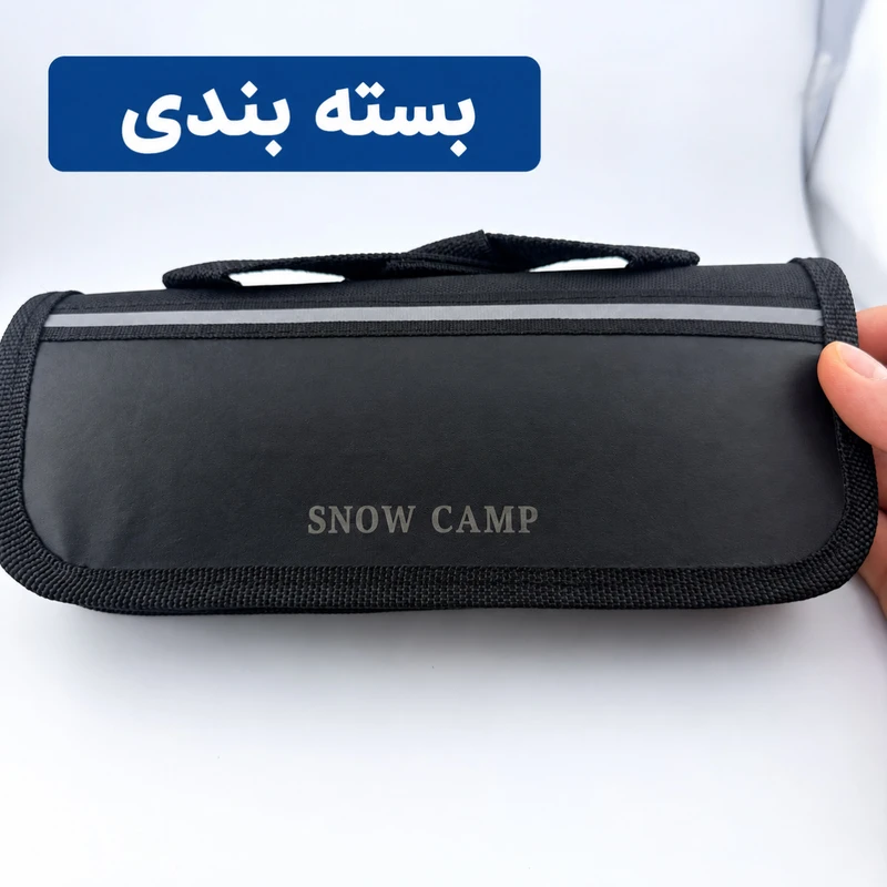 مجموعه ابزار تعمیر و پنچر گیری دوچرخه اسنو کمپ مدل BTK