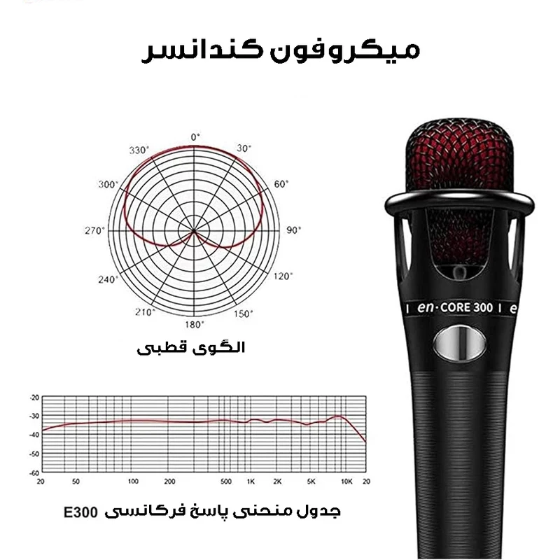میکروفن رومیزی مدل en-core