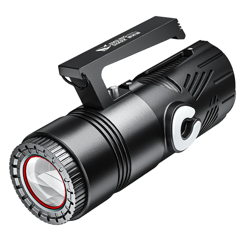 نورافکن دستی اسمایلینگ شارک مدل نقطه زن کد DY3038 با نور چند رنگ