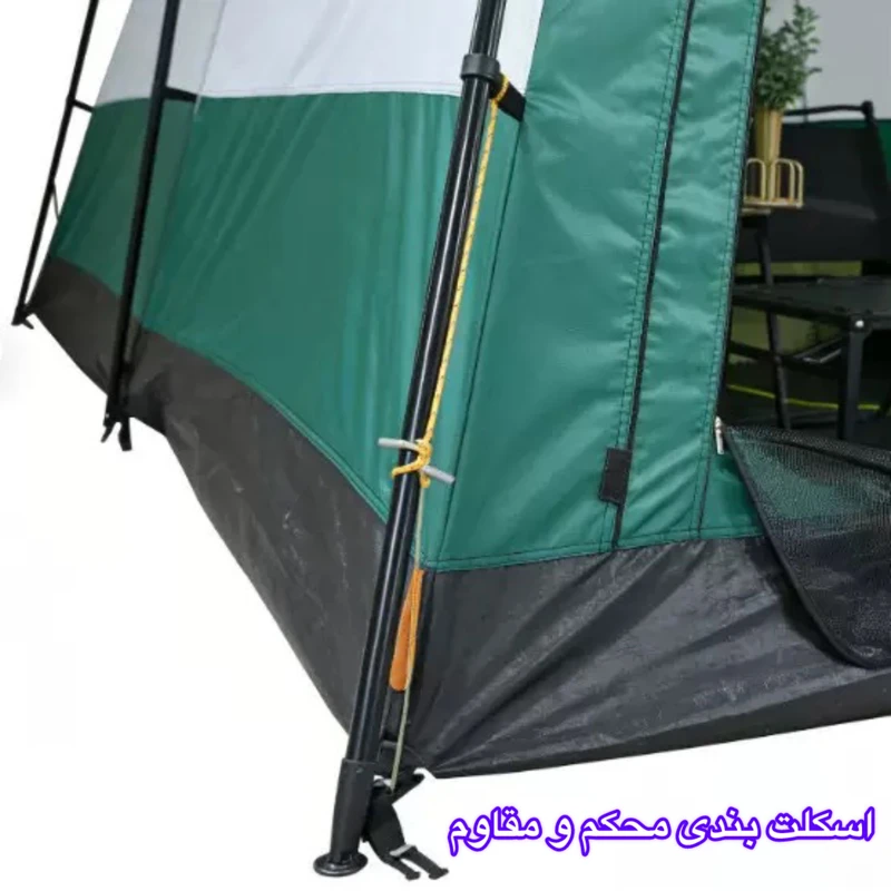 چادر کمپینگ دو خواب 8 نفره مدل Cabin Tent