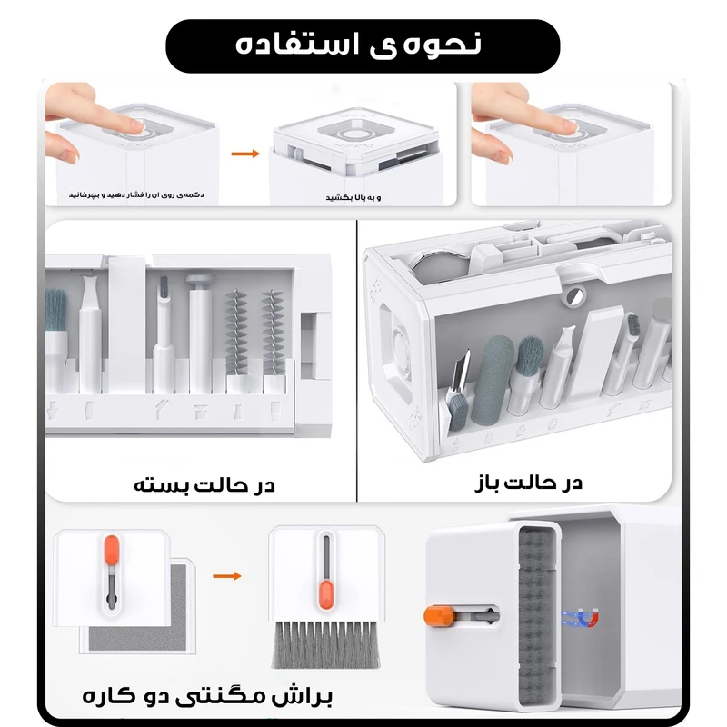  کیت تمیز کننده مدل  Q32 32 in