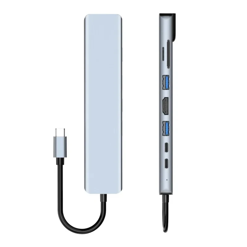 هاب 8 پورت USB-C مدل SUPPORT 4K