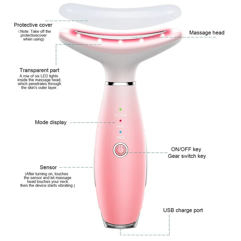 ماساژور گردن و صورت مدل AM-8003